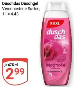 Globus Duschdas Duschgel Angebot