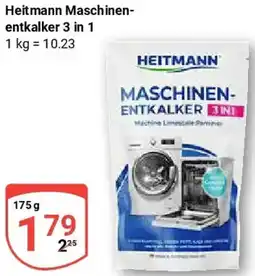Globus Heitmann Maschinenentkalker 3 in 1 Angebot