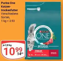Globus Purina One Katzentrockenfutter Angebot