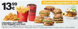 McDonald’s 1 Klassiker nach Wahl 1x 6er Nuggets nach Wahl Angebot
