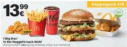 McDonald’s 1 Big Mac 1x 6er Nuggets nach Wahl ® Angebot