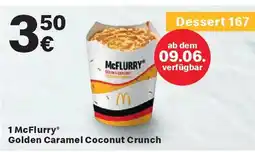McDonald’s 1 McFlurry Golden Caramel Coconut Crunch Angebot