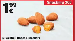 McDonald’s 5 Red Chili Cheese Snackers Angebot