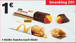 McDonald’s 1 Heiße Tasche nach Wahl Angebot