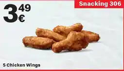 McDonald’s 5 Chicken Wings Angebot