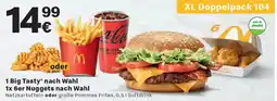 McDonald’s 1 Big Tasty nach Wahl 1x 6er Nuggets nach Wahl Angebot