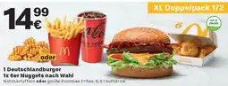 McDonald’s 1 Deutschlandburger 1x 6er Nuggets nach Wahl Angebot
