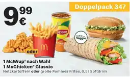 McDonald’s 1 McWrap nach Wahl 1 McChicken Classic Angebot