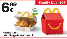 McDonald’s 1 Happy Meal 1x 6er Nuggets nach Wahl Angebot