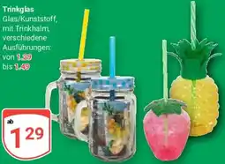 Globus Trinkglas Angebot