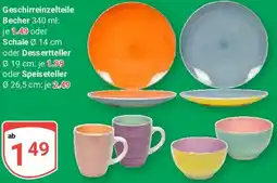 Globus Geschirreinzelteile Becher oder Schale Angebot