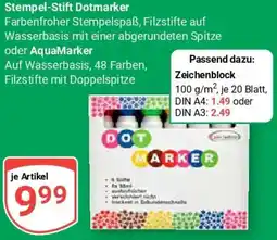Globus Stempel-Stift Dotmarker oder AquaMarker Angebot