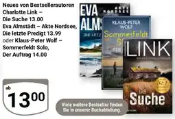 Globus Neues von Bestsellerautoren Charlotte Link - Die Suche Angebot