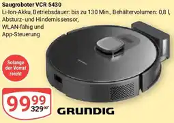 Globus GRUNDIG Saugroboter VCR 5430 Angebot