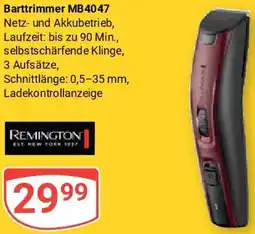 Globus REMINGTON Barttrimmer MB4047 Angebot