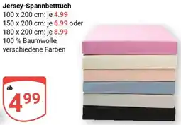 Globus Jersey-Spannbetttuch Angebot