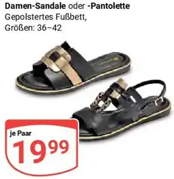 Globus Damen-Sandale oder Pantolette Angebot