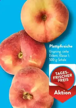 Aldi Süd Plattpfirsiche Angebot