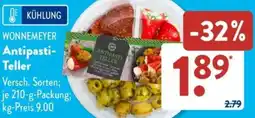 Aldi Süd WONNEMEYER Antipasti Teller Angebot