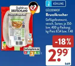 Aldi Süd GÜLDENHOF Bruzzlkracher Angebot