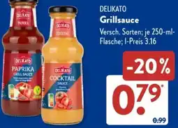 Aldi Süd DELIKATO Grillsauce Angebot