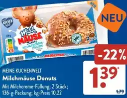 Aldi Süd MEINE KUCHENWELT Milchmäuse Donuts Angebot