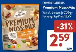 Aldi Süd FARMER NATURALS Premium Nuss-Mix Angebot