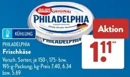 Aldi Süd PHILADELPHIA Frischkäse Angebot