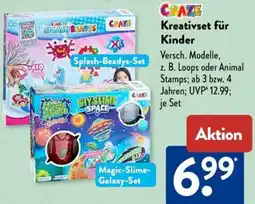 Aldi Süd CRAZE Kreativset für Kinder Angebot