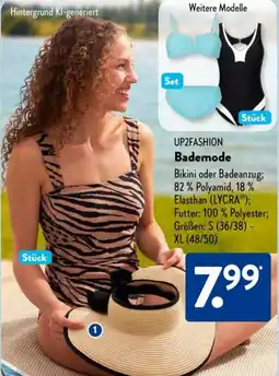 Aldi Süd UP2FASHION Bademode Angebot