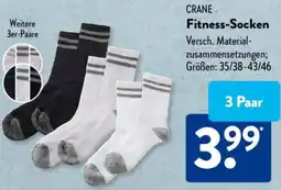 Aldi Süd CRANE Fitness-Socken Angebot