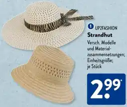 Aldi Süd UP2FASHION Strandhut Angebot