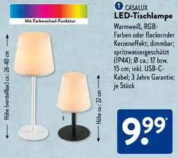 Aldi Süd CASALUX LED-Tischlampe Angebot