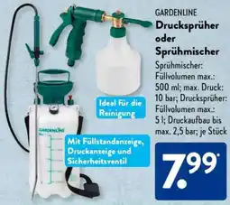 Aldi Süd GARDENLINE Drucksprüher oder Sprühmischer Angebot