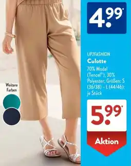Aldi Süd UP2FASHION Culotte Angebot