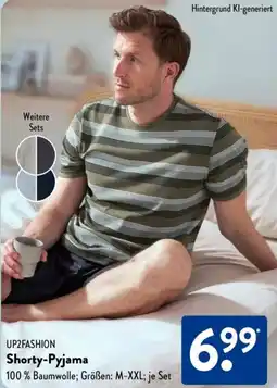 Aldi Süd UP2FASHION Shorty-Pyjama Angebot
