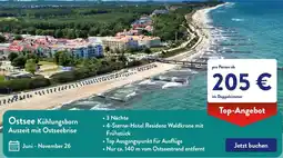 Aldi Süd Ostsee Kühlungsborn Auszeit mit Ostseebrise Angebot