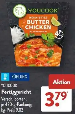 Aldi Süd YOUCOOK Fertiggericht Angebot