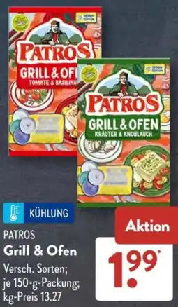 Aldi Süd PATROS Grill & Ofen Angebot