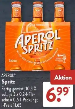Aldi Süd APEROL Spritz Angebot
