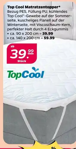 NETTO Top cool matratzentopper Angebot