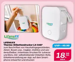 NETTO Lifenaxx thermo-etikettendrucker lx-048 Angebot