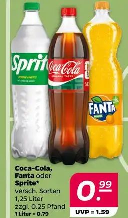 NETTO Coca-cola coca-cola, fanta oder sprite Angebot