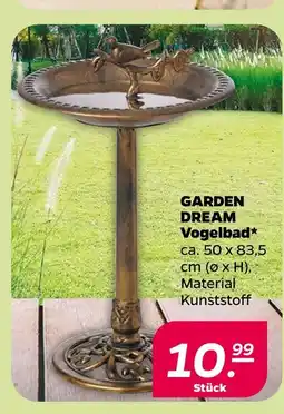 NETTO Garden dream vogelbad Angebot