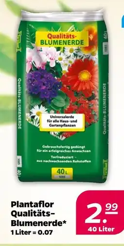 NETTO Plantaflor qualitäts-blumenerde Angebot
