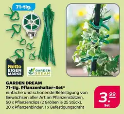 NETTO Netto eigenmarke garden dream 71-tlg. pflanzenhalter-set Angebot