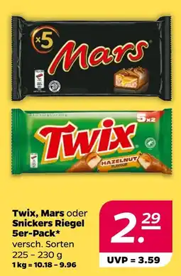 NETTO Mars mars riegel 5er-pack Angebot
