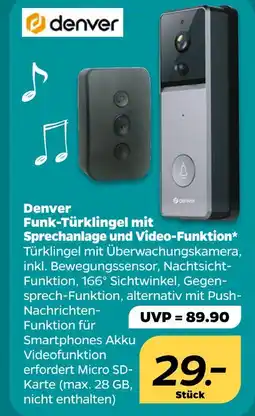 NETTO Denver funk-türklingel mit sprechanlage und video-funktion Angebot