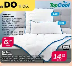 NETTO Top cool kopfkissen ca. 40 x 80 cm Angebot