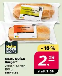 NETTO Netto eigenmarke burger Angebot
